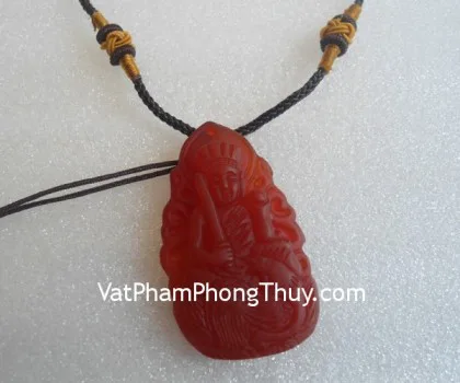 Phật bản mệnh đá hắc ngà - Tuổi Tý (Thiên Thủ Thiên Nhãn) FS5069-1