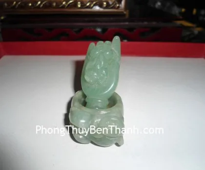 Tỳ hưu ngọc Phỉ Thúy xanh bạch A+++++(GCN:699 - 31.07gr) FS6899-F1-7488